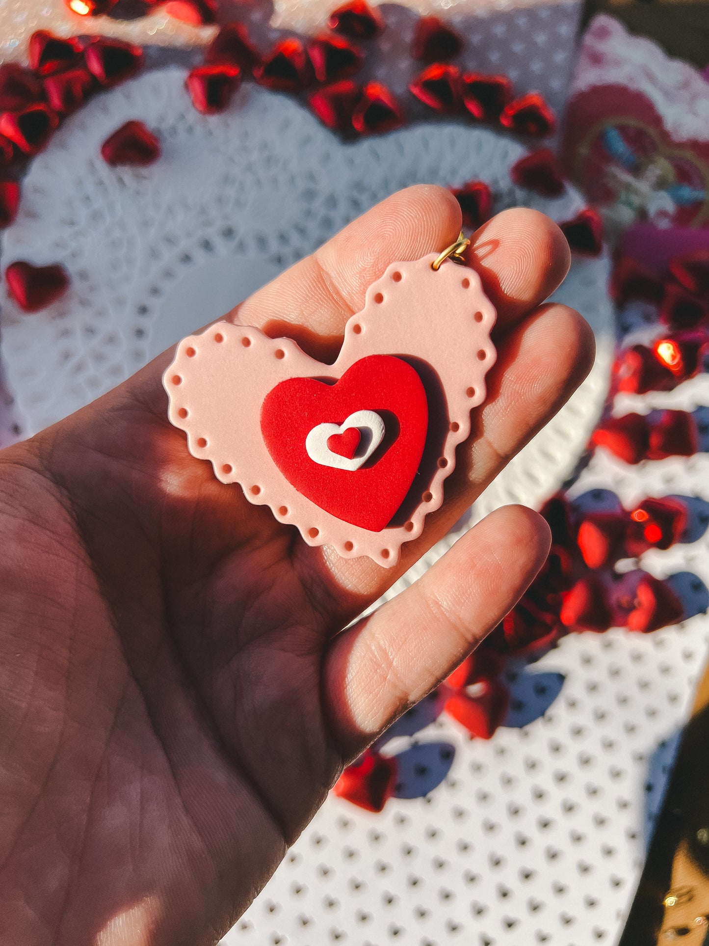 Heart Doily